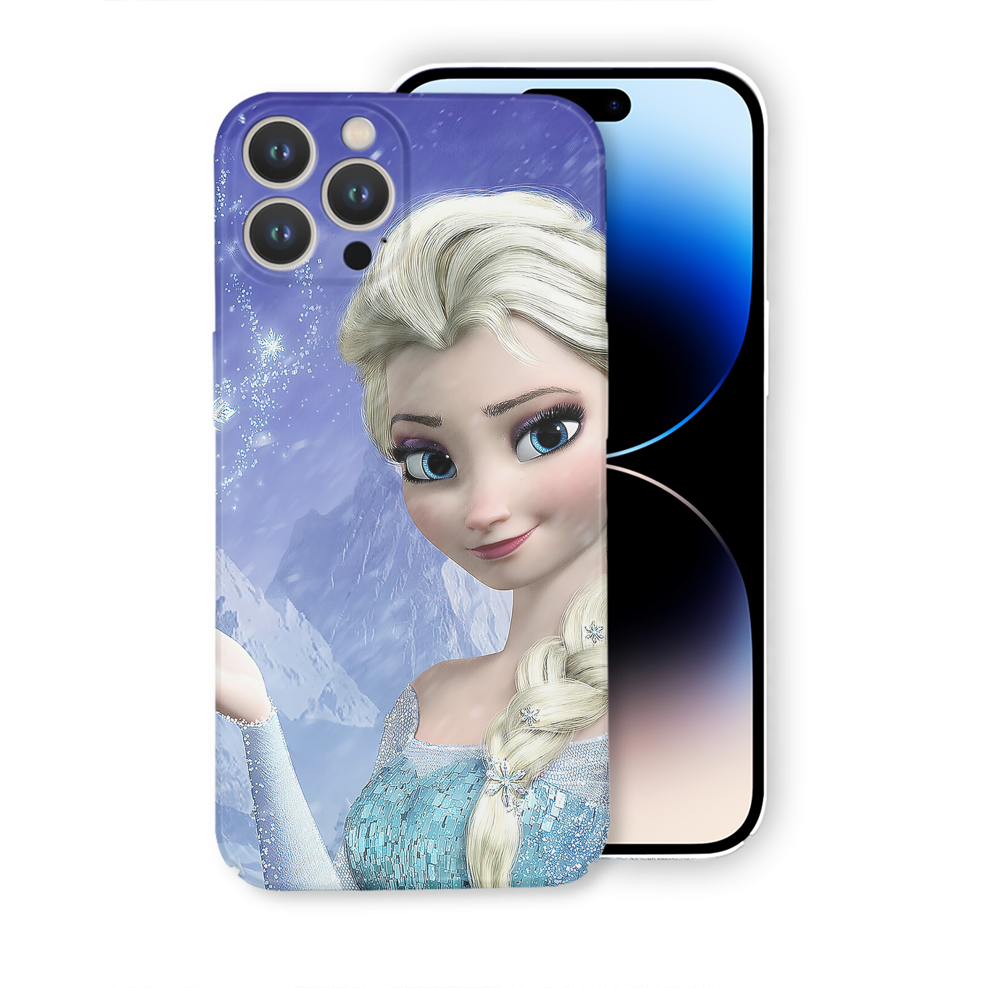（画像用） アナと雪の女王 アンナ エルサ Frozen Anna Elsa 【iPhone 14シリーズ対応】ハードケース